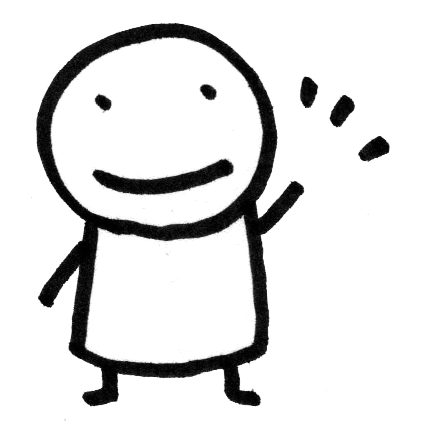 セリフ「どうしてこのサイトはこんなにシンプルなのですか?」「こだわるとこだわり過ぎていつまでも完成しないからです」